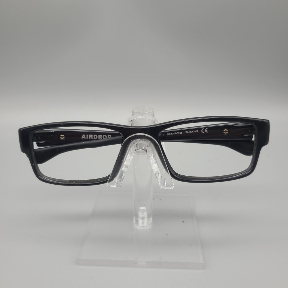 Oakley Airdrop OX8046-0255 Black Ink Eyeglasses Frames 55-18 143 Rectangular